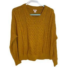 Mossimo Supply Co. XXL Women's Sweater Gold in Color